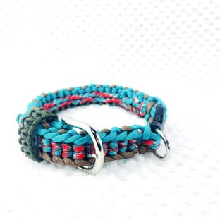 [公式]セレブ愛用セレブ犬首輪3色くるくる編み243パラコード編み犬首輪