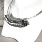 シルバーチョーカー3パーツセットパーツ横画像