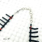 黒枝サンゴと赤細枝サンゴのチョーカー＆ロングアジャスター画像