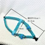 パラコード編みハーネス寸法入れ