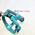 パラコード編みハーネス寸法入れ