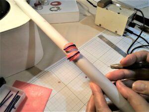 P1001119 | エツコナカムラ・アクセサリーブランド|舞ジュエリー ソフトワックス制作