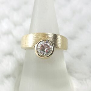 | エツコナカムラ・アクセサリーブランド|舞ジュエリー K18リング正面