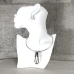 シルバーチョーカー3パーツセットの中央正面