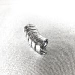 シルバーチョーカー3パーツセットのパーツ横画像