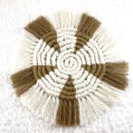 マクラメ編みベージュ