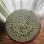 マクラメ編みテーブルセンター