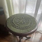 マクラメ編みテーブルセンター