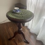 マクラメ編みテーブルセンター