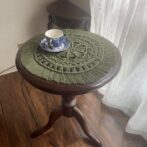 マクラメ編みテーブルセンター