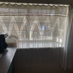 [マクラメ編み]出窓用タペストリー正面