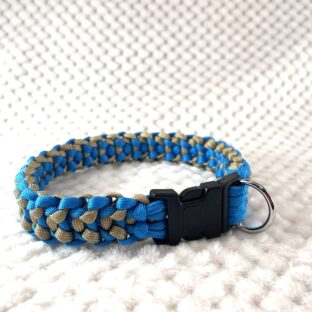 [公式]パラコード編み犬首輪＃268spider fangs(蜘蛛の牙)中型・大型犬用首輪