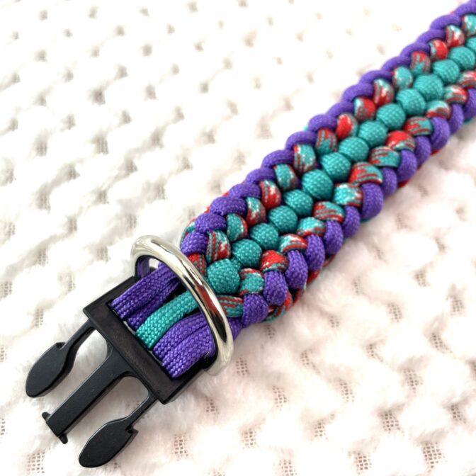 [公式]パラコード編み#269 中型・大型犬用首輪