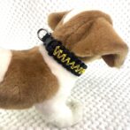 パラコード犬首輪犬に取り付けた状態