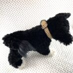 [公式]#275パラコード編み犬首輪中型犬用ゴールド色首輪犬に装着