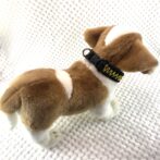 パラコード犬首輪犬に取り付けた状態