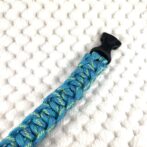 [公式]#278パラコード編み犬首輪プリュシェヴィク編み 小型犬首輪表側留め金部分