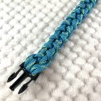 [公式]#278パラコード編み犬首輪プリュシェヴィク編み 小型犬首輪裏側先端