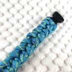 [公式]#278パラコード編み犬首輪プリュシェヴィク編み 小型犬首輪裏側留め金後ろ部分