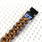 [公式]#286 パラコード首輪 中型・大型犬用 名称は「マンモスの牙」表側の後ろパーツ部分