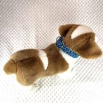 [公式]#291パラコード編み犬首輪2色使いの小型犬首輪犬に装着真上から