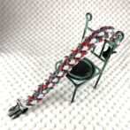 [公式]＃280パラコード編み ウルフクリーク　小型犬・中型犬首輪全体画像