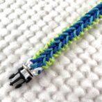 [公式]＃289 4色パラコード編み犬首輪　小型犬用表側パーツ部分