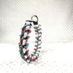 [公式]＃280パラコード編み ウルフクリーク　小型犬・中型犬首輪立てかけた状態