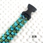 [公式]パラコード編み犬首輪#290 中型・大型犬首輪「ベンケイ」裏側パーツ反対側