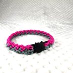 [公式]#283 パラコード編み犬首輪 猫用首輪両片結び寝かせた状態