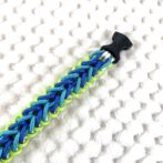 [公式]＃289 4色パラコード編み犬首輪　小型犬用表側パーツ部分