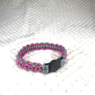 [公式]パラコード犬首輪#297 猫と超小型犬用首輪平結びのアレンジ首輪