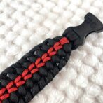 【公式】#299 パラコード編み犬首輪センターライン犬首輪中型・大型犬用裏側パーツアップ