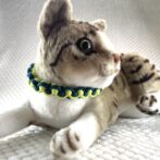 [公式]＃225パラコード犬猫首輪 2色使いの猫用首輪