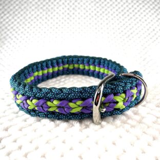 [公式]#249パラコード編み ライト＆レフト 中型・大型犬要首輪