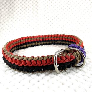 [公式]#255パラコード編み犬首輪中型犬・大型犬用首輪