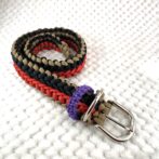 パラコード編み犬首輪#255巻かせた状態