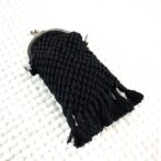 マクラメ編みがま口金具ポシェット