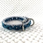 [公式]#262パラコード編み犬首輪 寝かせた画像