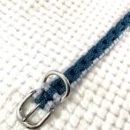 [公式]#262パラコード編み犬首輪 広げた金具部分画像