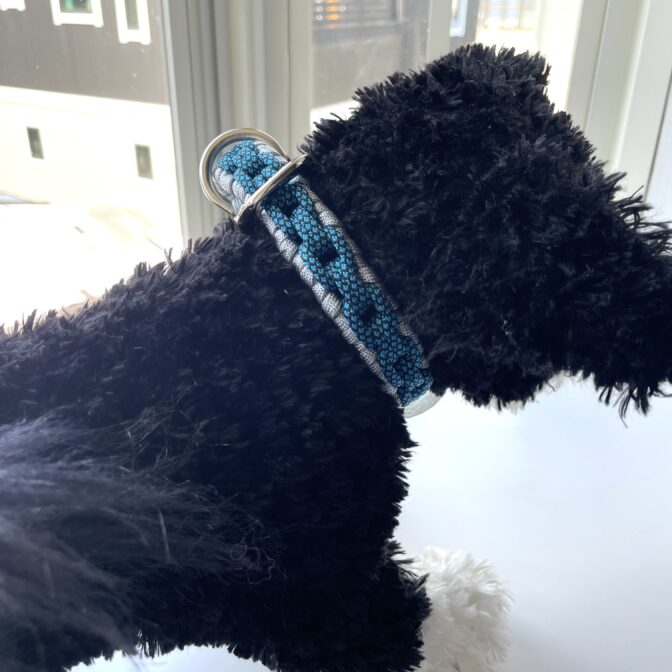 [公式]#262パラコード編み犬首輪 装着画像アップ