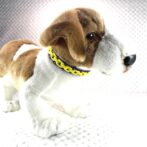 [公式]#263パラコード編み犬首輪チェーンモチーフコード　超小型犬前からアップ