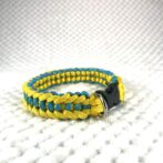 [公式]#303春めき色の犬首輪寝かせた画像