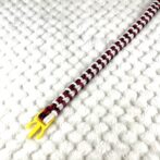 [公式]#305 パラコード編みねこ首輪 2色使いの簡単ねこ首輪広げたパーツ部分