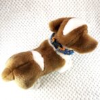 [公式]#306パラコード編み犬首輪 小型犬・中型犬用3色使いの首輪装着した上から画像